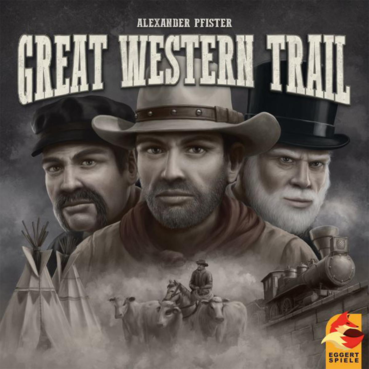 بازی فکری مدل  Great Western Trail