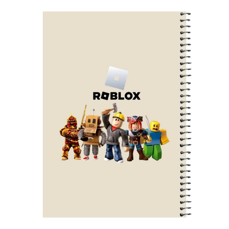 دفتر مشق 80 برگ اس جی مدل روبلاکس   