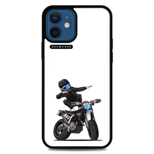 AKAM AMC-WA12M-MOTORCYCLE-13 Cover For Apple iPhone 12 Mini