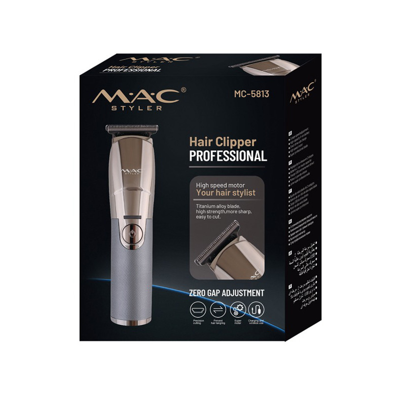 ماشین اصلاح موی سر و صورت مک استایلر مدل MC-5813 ماشین اصلاح موی سر و صورت مک استایلر مدل MC-5813