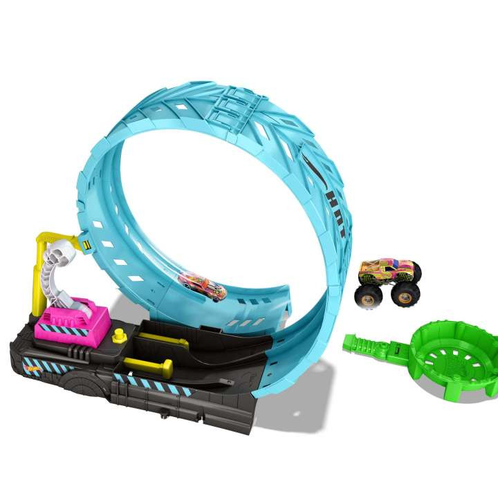 کیت ماشین بازی هات ویلز مدل Epic Loop Challenge Glow In The Dark کد HBN02
