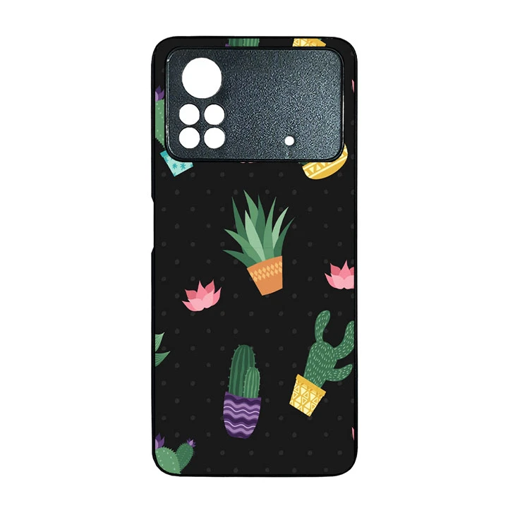کاور گالری وبفر طرح کاکتوس مناسب برای گوشی موبایل شیائومی poco x4 pro