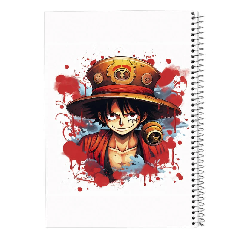 دفتر شطرنجی 50 برگ مدوپد مدل وان پیس One Piece کد DF11595