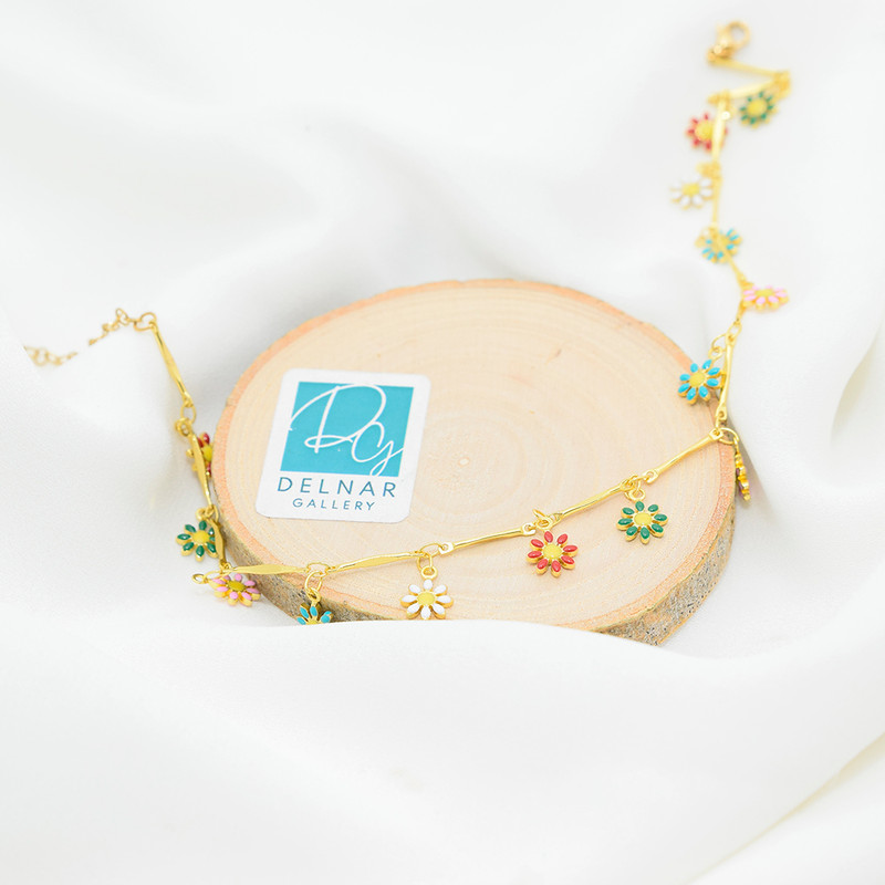 پابند زنانه دلنار گالری مدل بابونه پابند زنانه دلنار گالری مدل بابونه