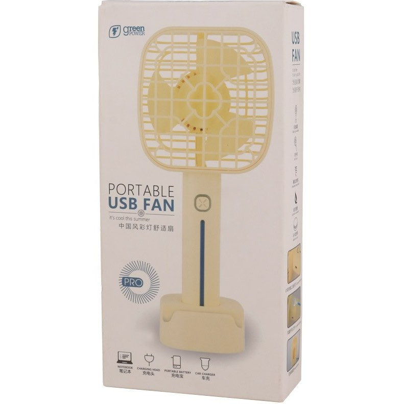 پنکه رومیزی مدل شارژی Green Power NB-24 MHT683 پنکه رومیزی مدل شارژی Green Power NB-24 MHT683