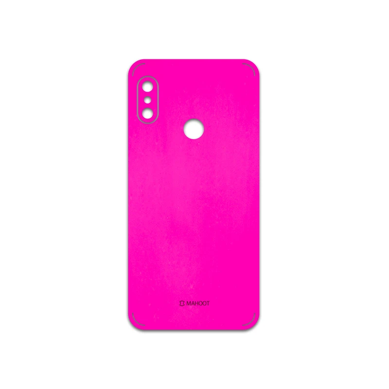 برچسب پوششی ماهوت مدل Phosphorus-Pink مناسب برای گوشی موبایل شیائومی Mi A2 Lite