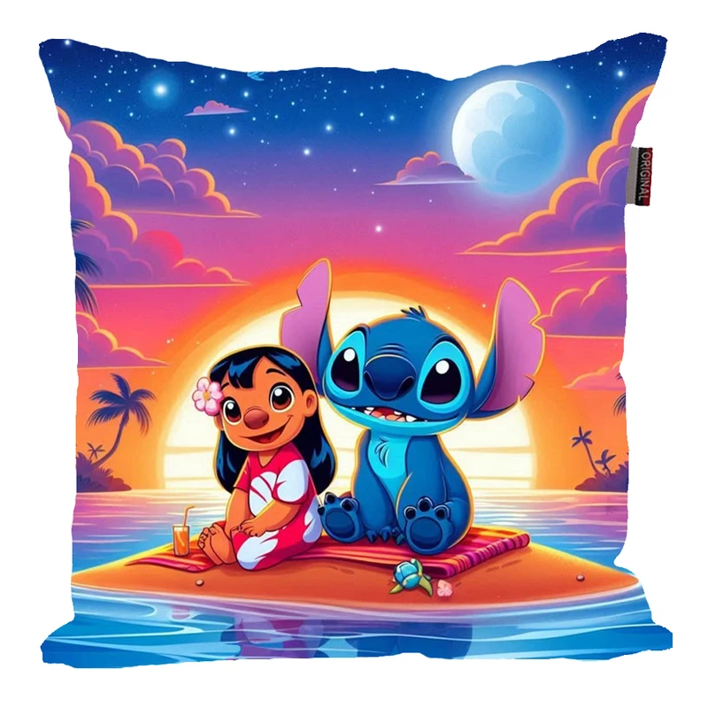 کوسن پاد آفرین مدل کارتون استیچ و لیلو Stitch کد PK301236