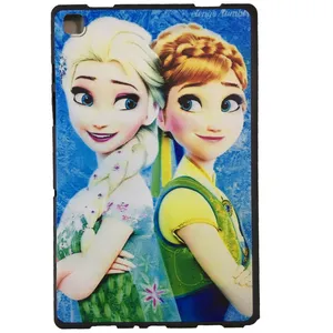کاور مدل فروزن و السا  کارتونی کد TKA مناسب برای تبلت سامسونگ Galaxy Tab A T295