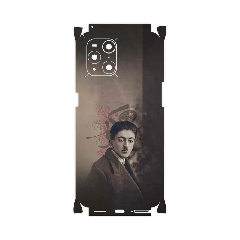 برچسب پوششی ماهوت مدل Sadegh Hedayat-FullSkin مناسب برای گوشی موبایل اپو Find X3 Pro