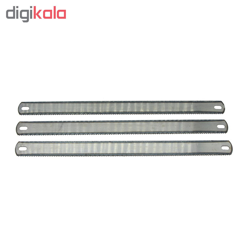 تیغ اره دو لبه چوب و آهن کد 01 بسته 3 عددی