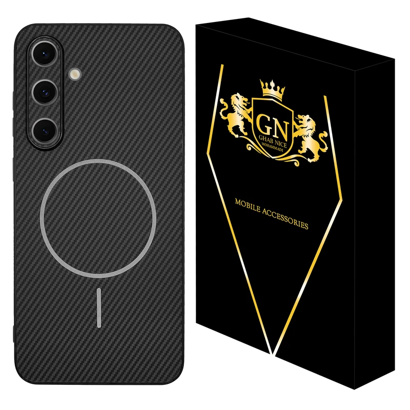 کاور قاب نایس محمدی مدل شطرنجی مناسب برای گوشی موبایل سامسونگ Galaxy S24 FE