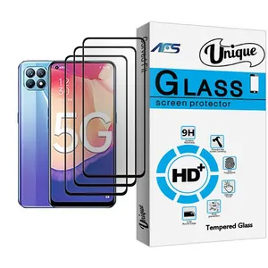AFS Unique Glass MIX003 Screen Protector For Oppo Reno4 SE Pack Of 3
