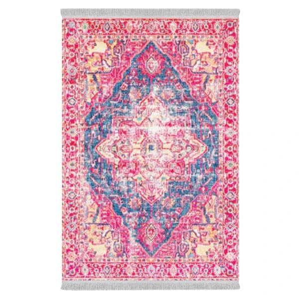 فرش پارچه‌ای دفه مدل فرشینه طرح مدرن  کد 8175