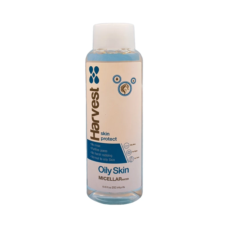 محلول پاک کننده آرایش صورت هاروست مدل Micellar حجم 250 میلی لیتر