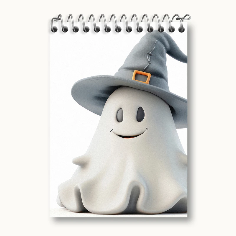 دفتر یادداشت 50 برگ خندالو طرح روح بامزه کد N2203