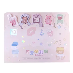 کاغذ یادداشت چسب دار مدل Teddy Bear