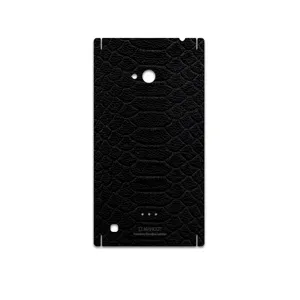 MAHOOT Black-Snake-Leather Cover Sticker for Nokia Lumia 720