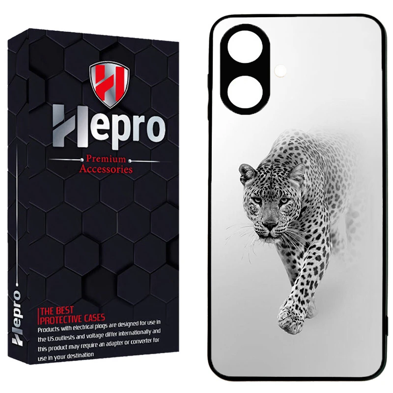 کاور هپرو طرح پلنگ  کد TPU-651 مناسب برای گوشی موبایل سامسونگ Galaxy A06