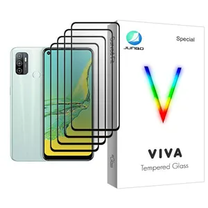 Junbo Viva Glass MIX004 Screen Protector For Oppo A33 (2020) Pack Of 4