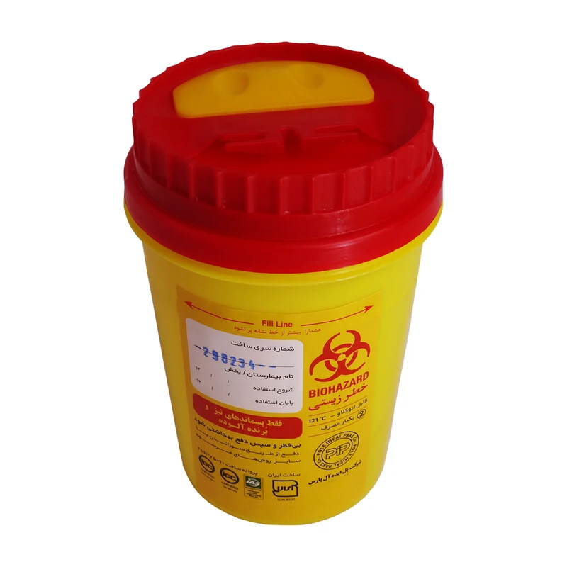 عکس شماره 4 : سیفتی باکس پل ایده آل پارس مدل cd 05 ظرفیت 500 میلی لیتر