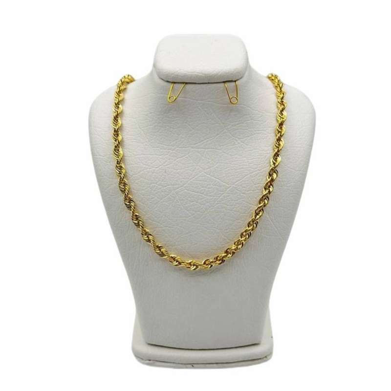 زنجیر طلا 18 عیار زنانه طلای کامک مدل شیک و طنابی زنجیر طلا 18 عیار زنانه طلای کامک مدل شیک و طنابی