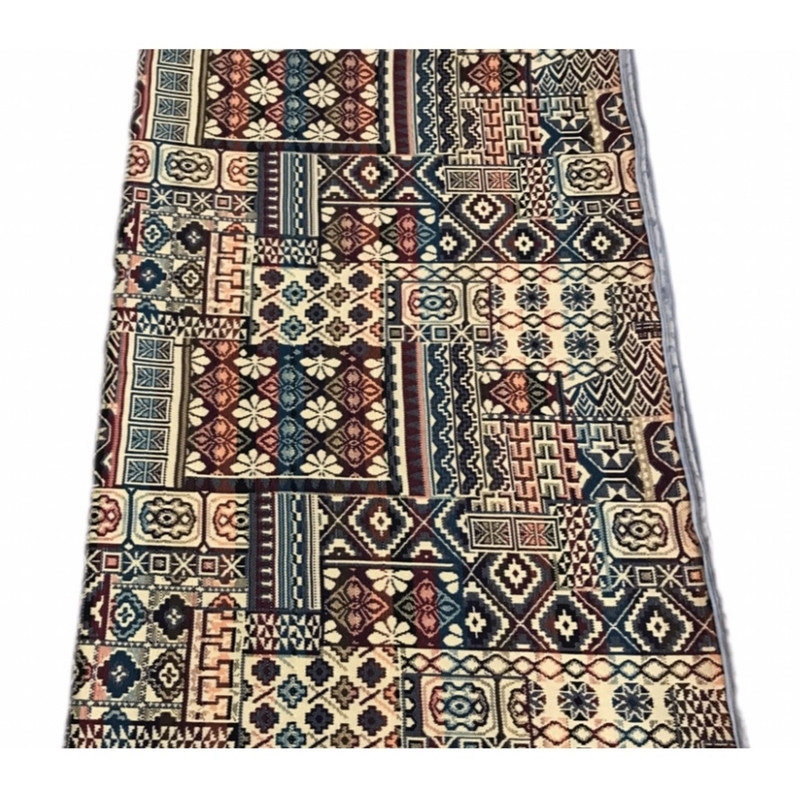 زیر سفره 6 نفره مدل ترکمن طرح 2 رو کد 02