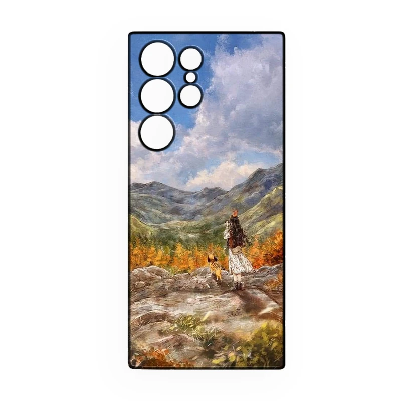 کاور طرح دخترانه کد 237 مناسب برای گوشی موبایل سامسونگ Galaxy S24 Ultra