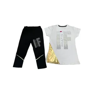 ست تی شرت و شلوار دخترانه مدل یاس