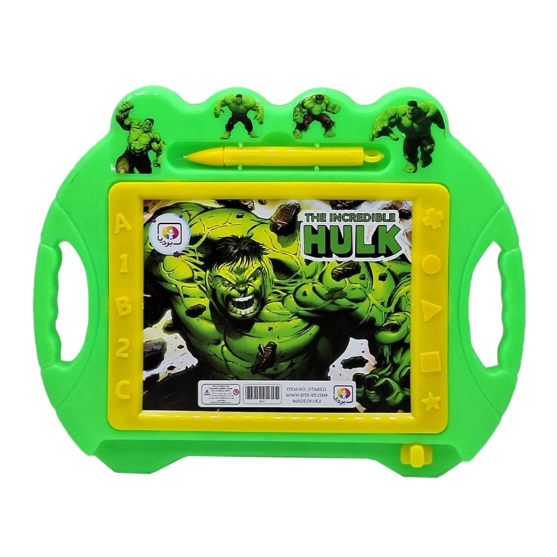 بازی آموزشی ناب سل مدل تخته جادویی طرح هالک کد B_09