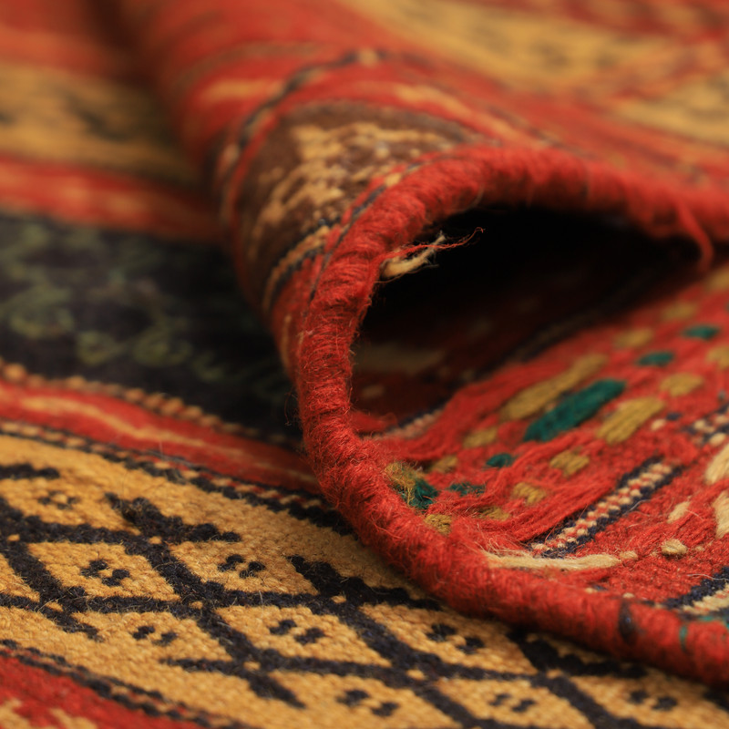 گلیم دستبافت مدل کلات کد 40201125