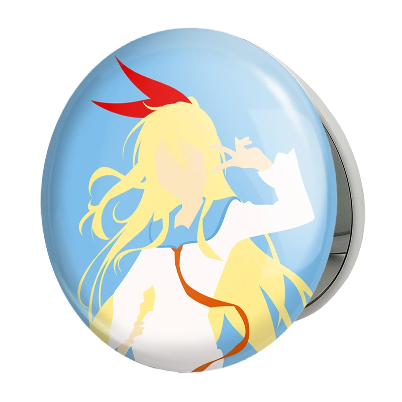 آینه جیبی خندالو طرح انیمه عشق دروغین مدل تاشو کد 17173 