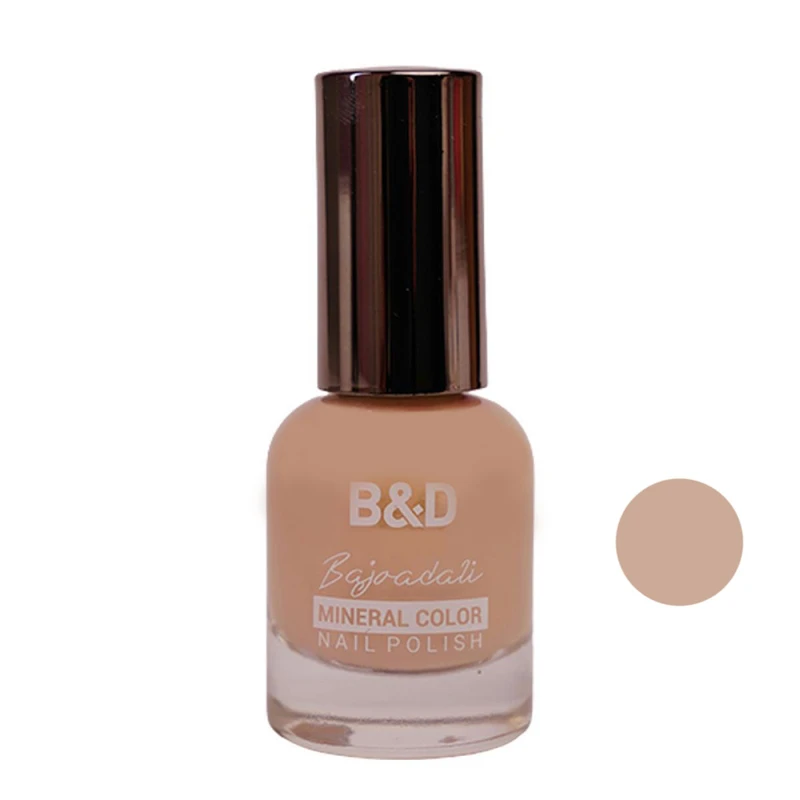  لاک براق ناخن مدل بی اند دی شماره B31 رنگ کرم