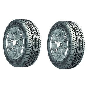 لاستیک خودرو سواری بارز مدل P660 سایز 175/70R13 مناسب چهار فصل با تکنولوژی رادیال، آج با سه شیار عمیق و تیوبلس، چسبندگی A در شرایط خیس، شاخص سرعت H، دو حلقه