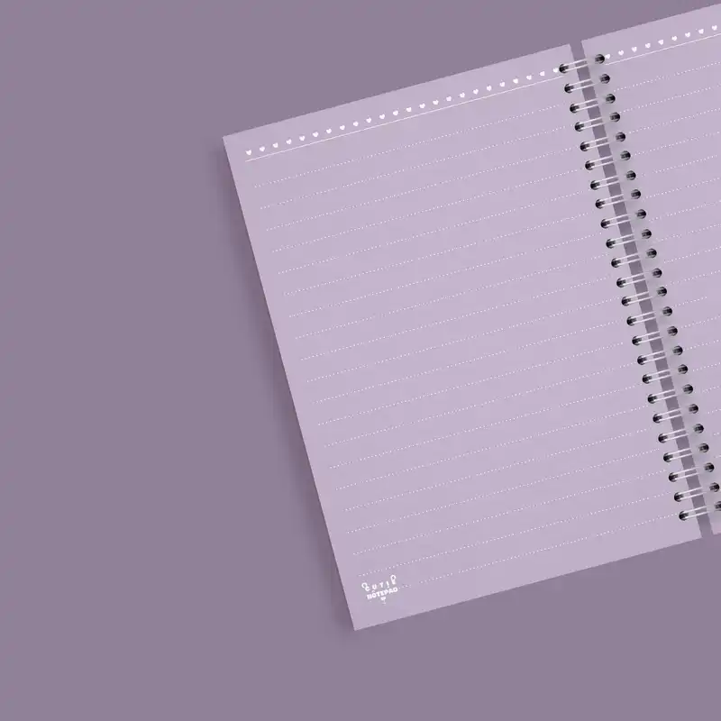 دفتر یادداشت کیوتی مدل خط دار