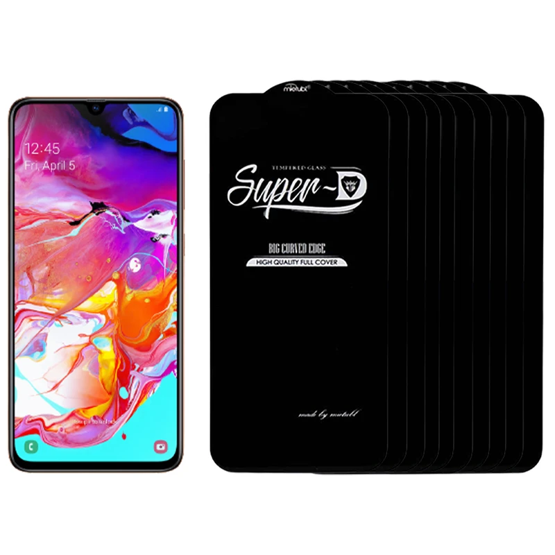    محافظ صفحه نمایش میتوبل مدل سوپر دی مناسب برای گوشی موبایل سامسونگ GALAXY A70 بسته 10 عددی