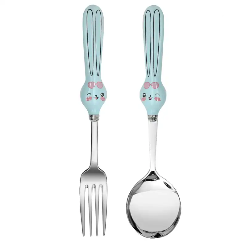 قاشق و چنگال مدل Animal طرح خرگوش