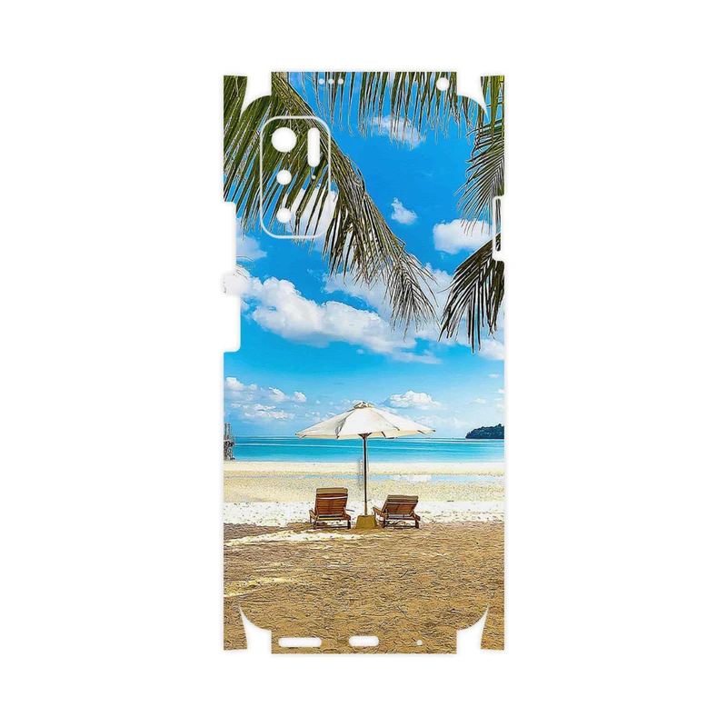 برچسب پوششی ماهوت مدل Beach-FullSkin مناسب برای گوشی موبایل شیائومی Poco M3 Pro 5G