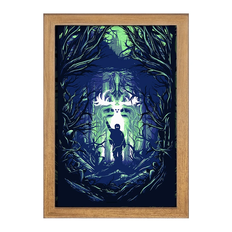 تابلو خندالو مدل هری پاتر (Harry Potter) کد F855