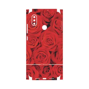 MAHOOT Red-Flower-FullSkin Cover Sticker for Xiaomi MI 8