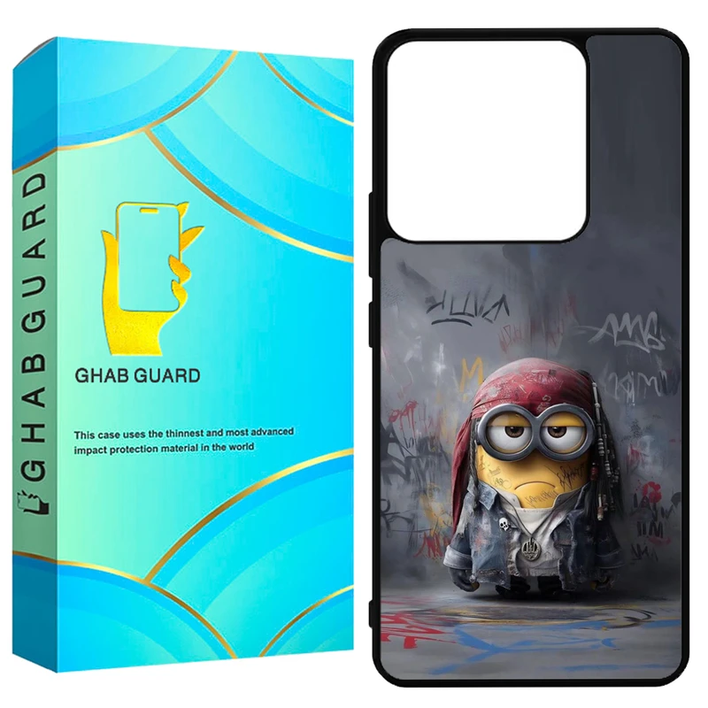 کاور قاب گارد طرح مینیون مدل G14S مناسب برای گوشی موبایل شیائومی Redmi Note 14S 4G