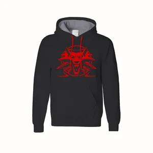 هودی مردانه مدل THE WITCHER کد PH18 رنگ مشکی