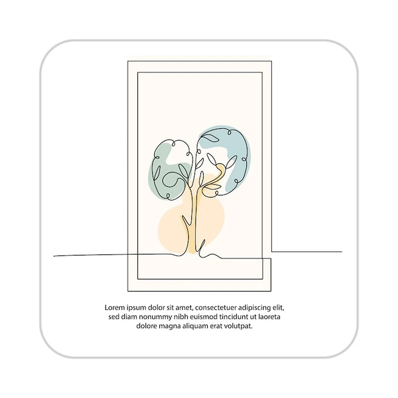 زیر لیوانی کاکتی طرح عاشقانه مدل mp39611