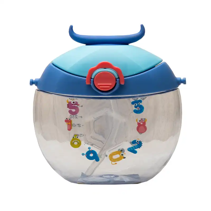 قمقمه کودک مدل نی دار  گنجایش 0.38 لیتر