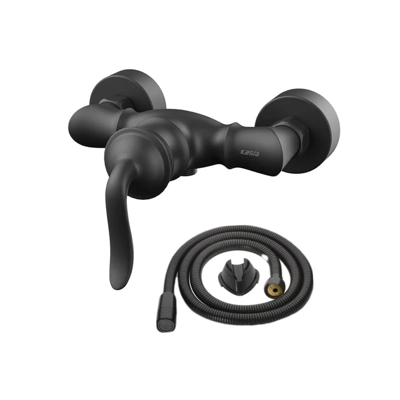 شیر سرویس بهداشتی کسری مدل دانوب به همراه شلنگ توالت