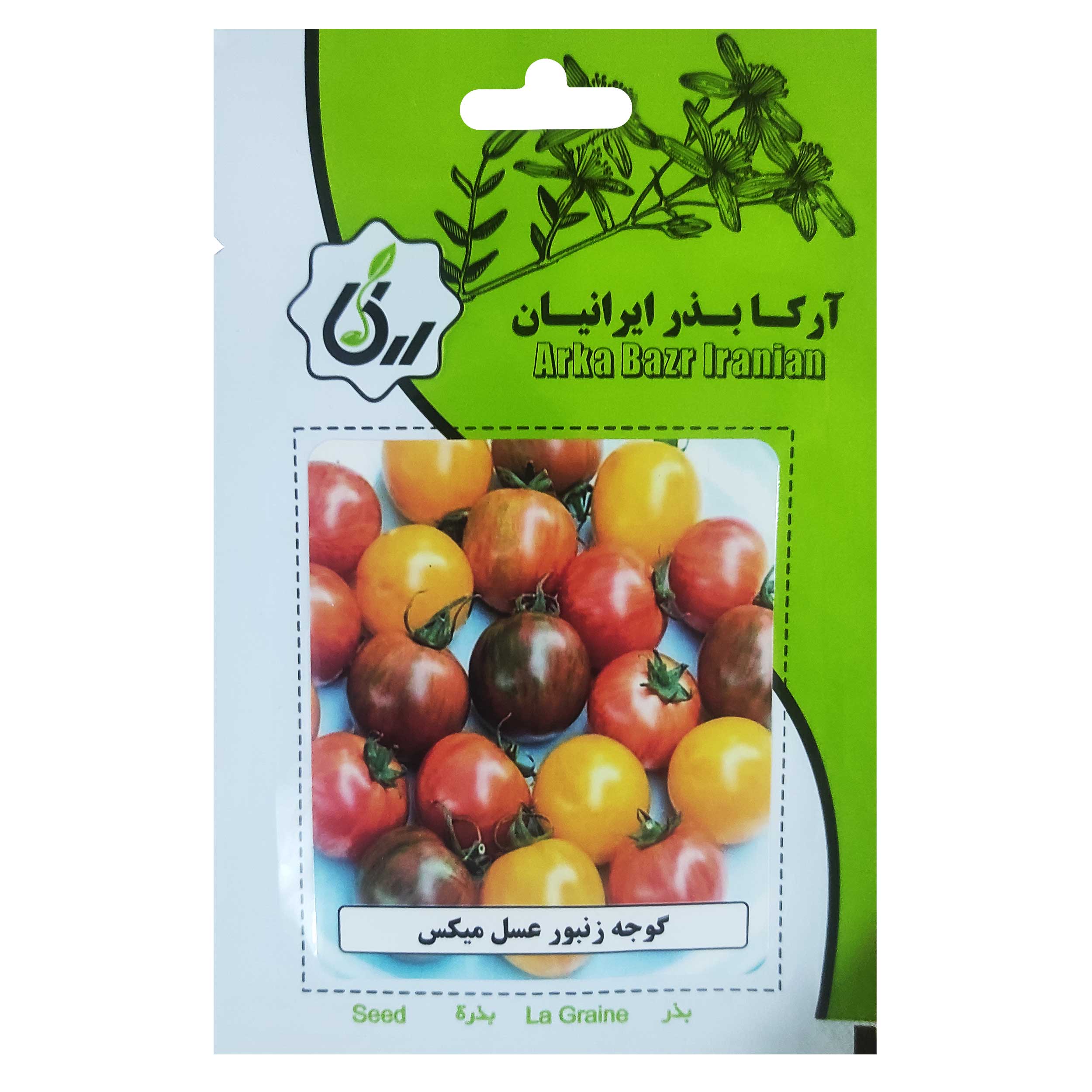 بذر گوجه زنبور عسل میکس آرکا بذر ایرانیان کد 145-ARK