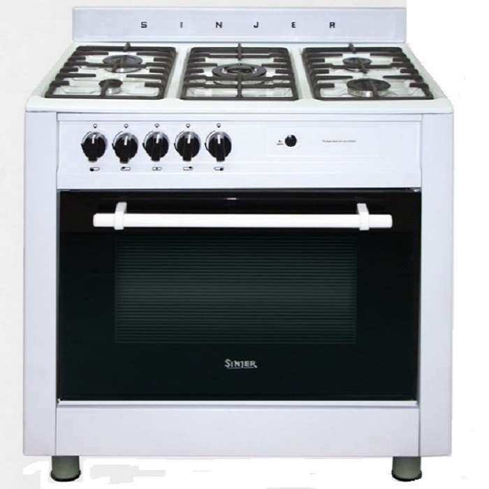 اجاق گاز 5 شعله طرح فر سینجر مدل SF 51 اجاق گاز 5 شعله طرح فر سینجر مدل SF 51