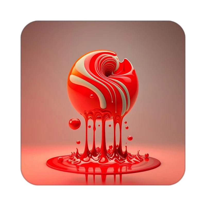 زیر لیوانی کاکتی طرح میوه مدل mp19834