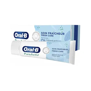 خمیر دندان اورال-بی مدل PURE ACTIVE حجم 75 میلی لیتر 