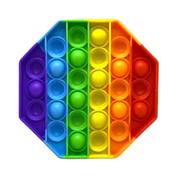 فیجت ضد استرس مدل پاپ ایت طرح 8 ضلعی