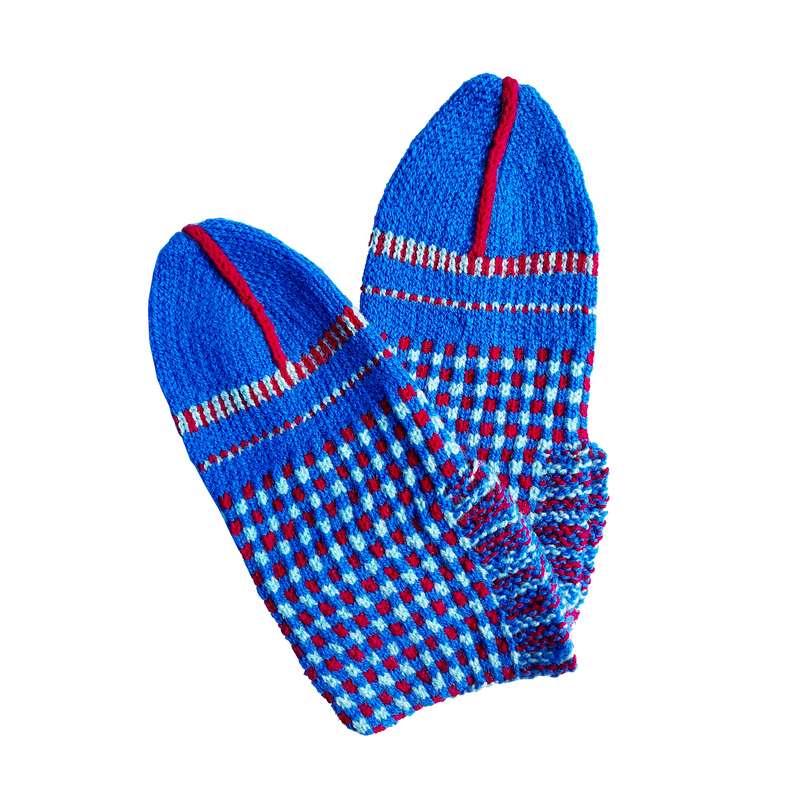 جوراب ننه مدل دستبافت کد D1